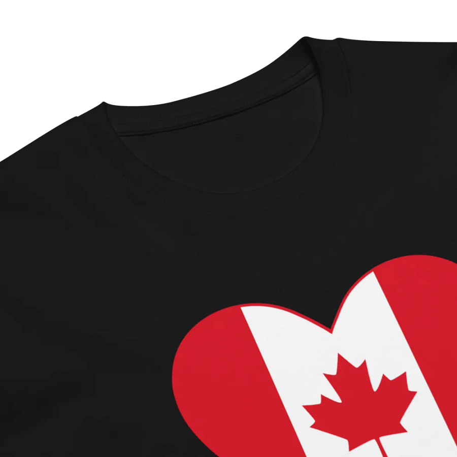 Canadian Love Flag Heart T-Shirt product image (6)