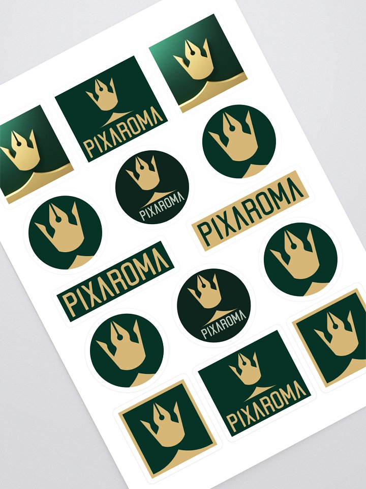 Pixaroma Logos & Symbols Sticker Sheet product image (1)