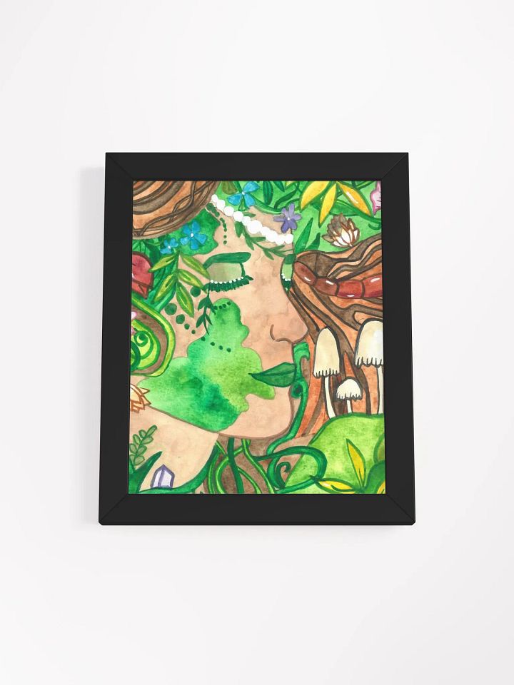 Zemyna Goddess Of The Earth Framed Print product image (1)