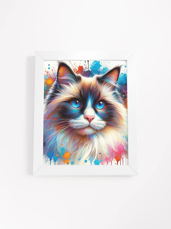 Framed High-Quality Matte Poster (in): Ragdoll 2 product image (49)