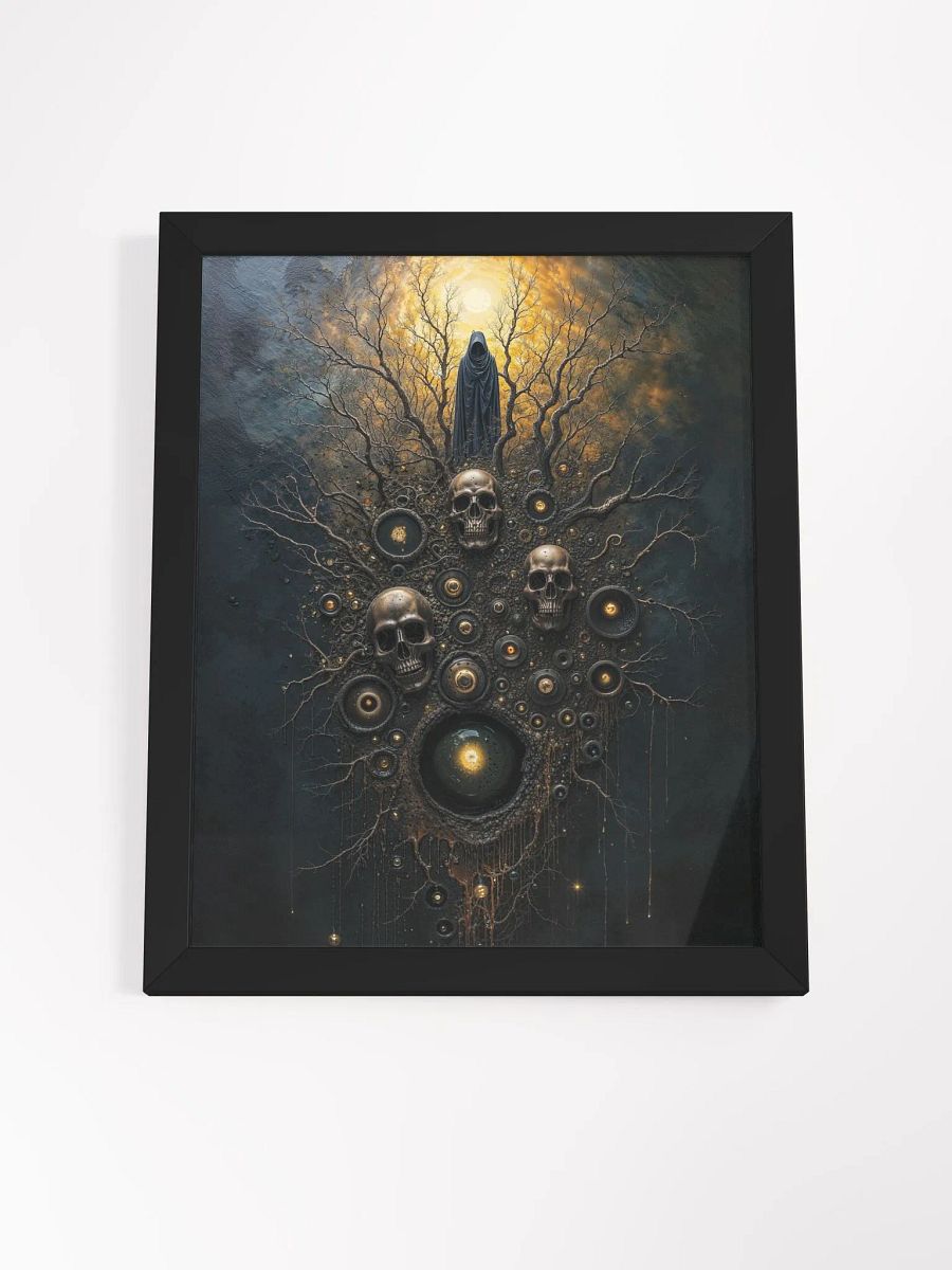 Dark Design Framed Print product image (22)