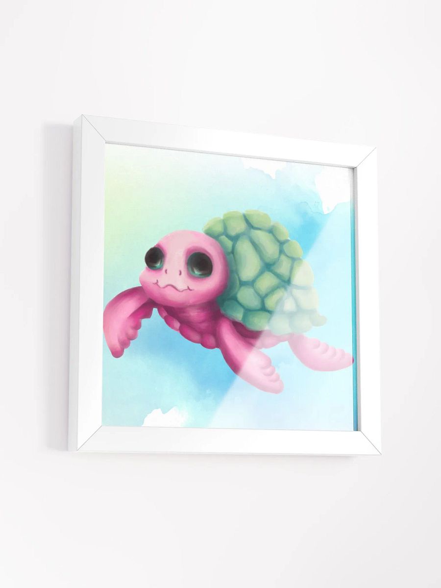 Sea Turtle Cutie Framed Print product image (19)