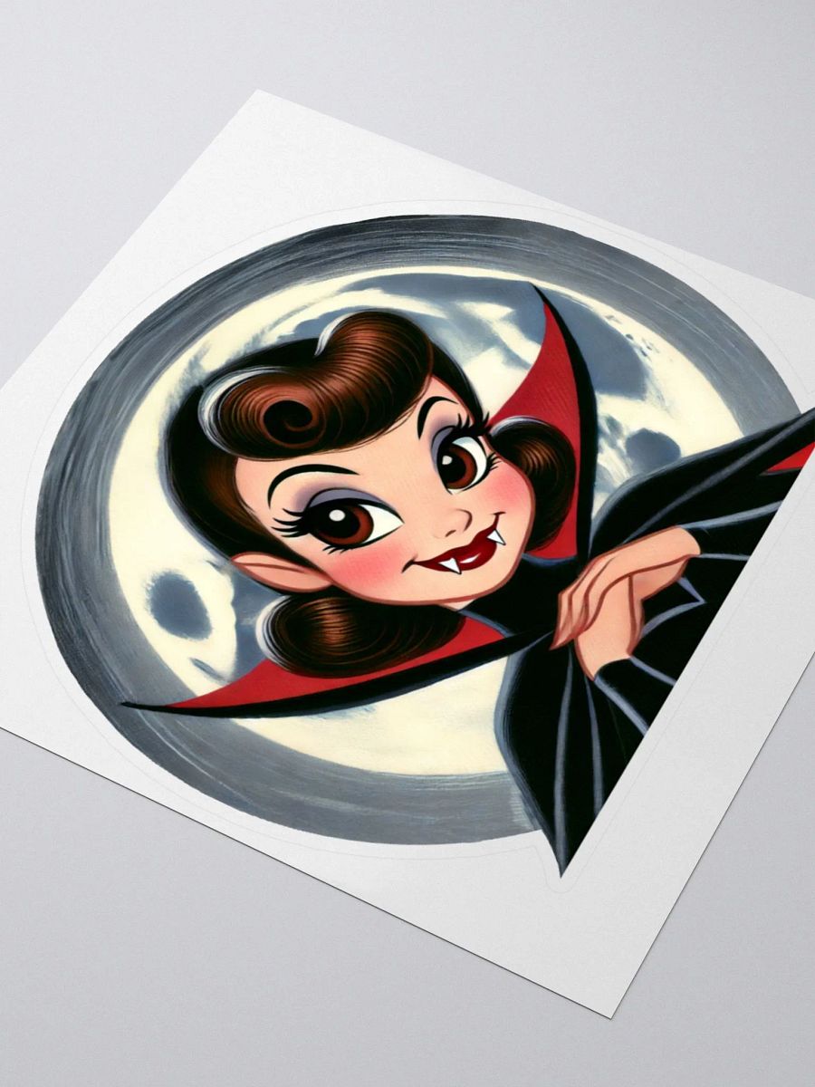 Cutesy Vampire Kiss Cut Stickers product image (9)
