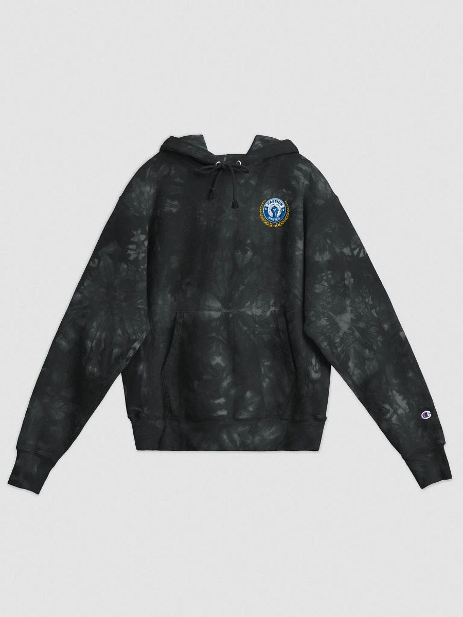 Champion Tie-Dye Logo Hoodie (black, crimson, navy) product image (3)
