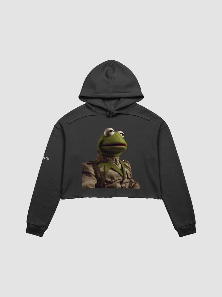CROP HOODIE - KERMIT - DÉCALISS - LIMITED product image (2)