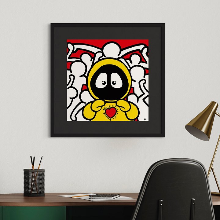Hoodie Boy - Haring (Limited Edition Print) product image (2)