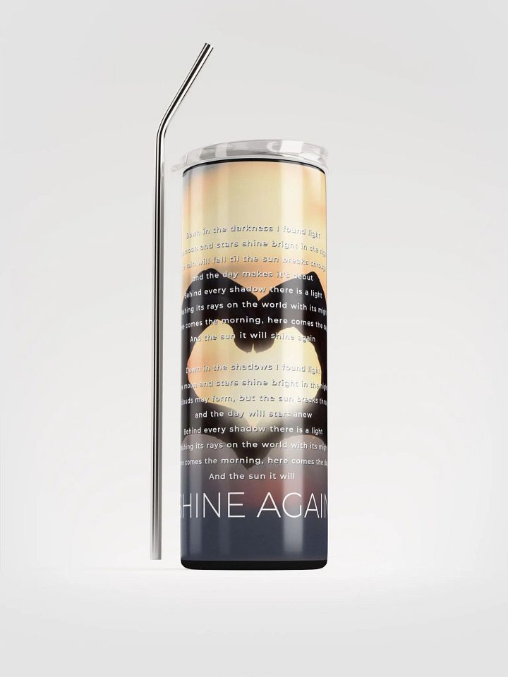 Shine Again 20 oz Tumbler with Straw product image (1)