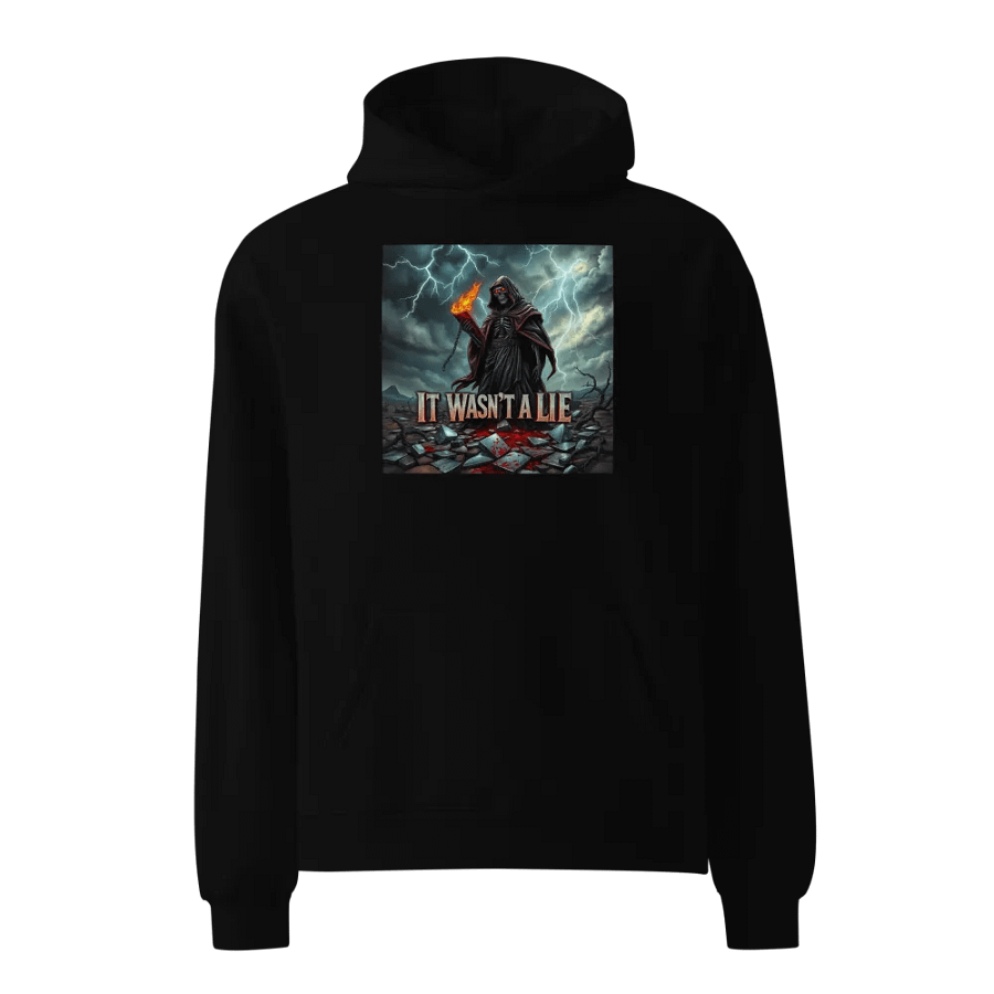it wasn't a lie hoodie product image (1)