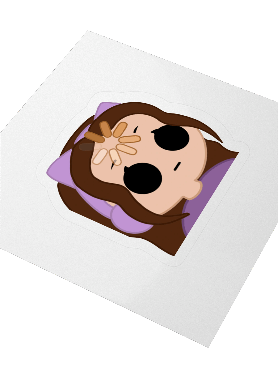 Brain loading emote sticker product image (6)
