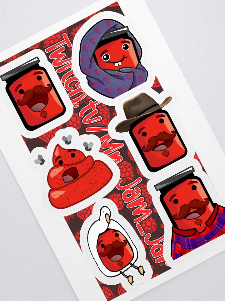 Assorted Jars Sticker Set #1 product image (1)