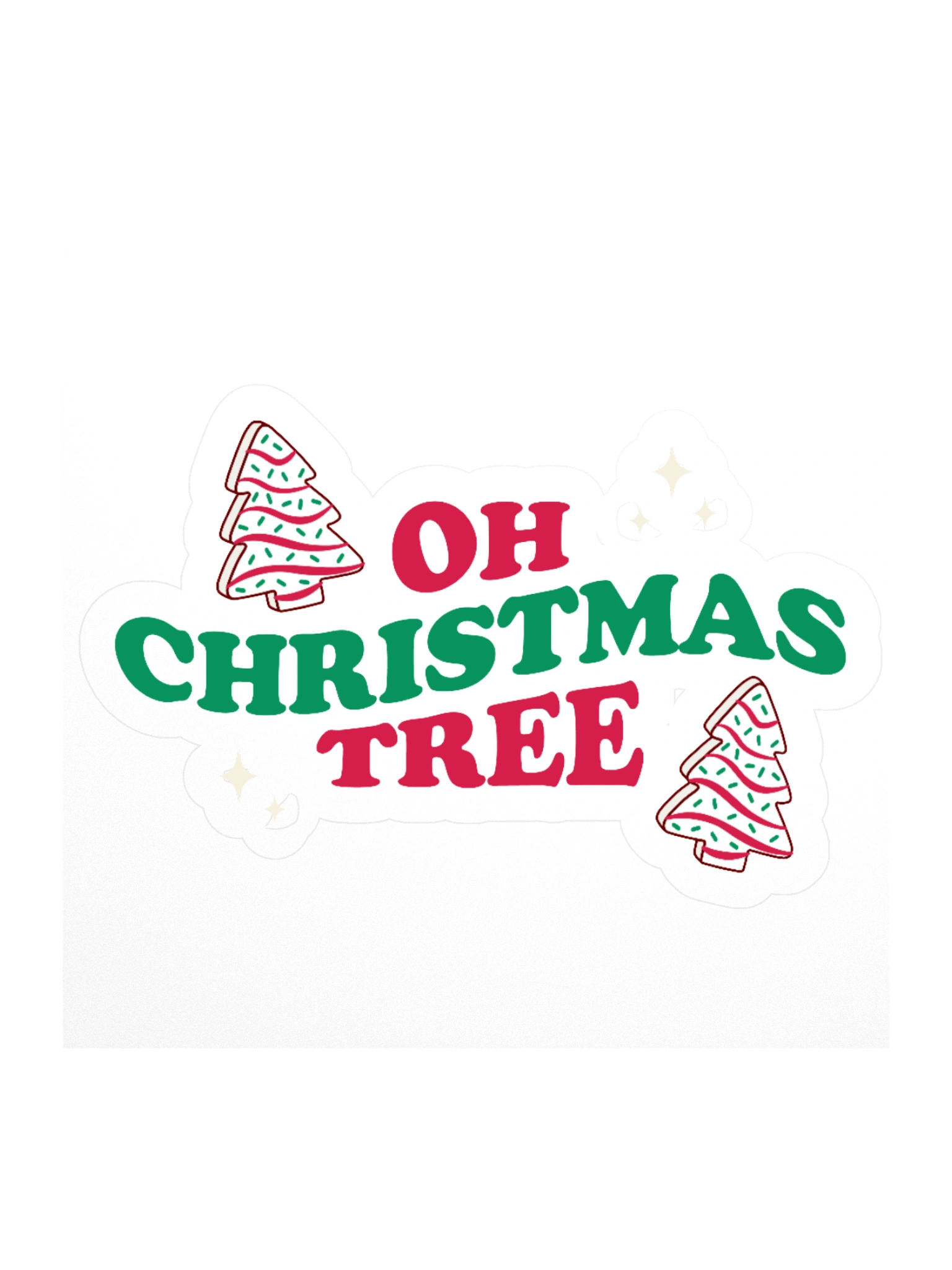 Oh Christmas Tree Sticker product image (1)