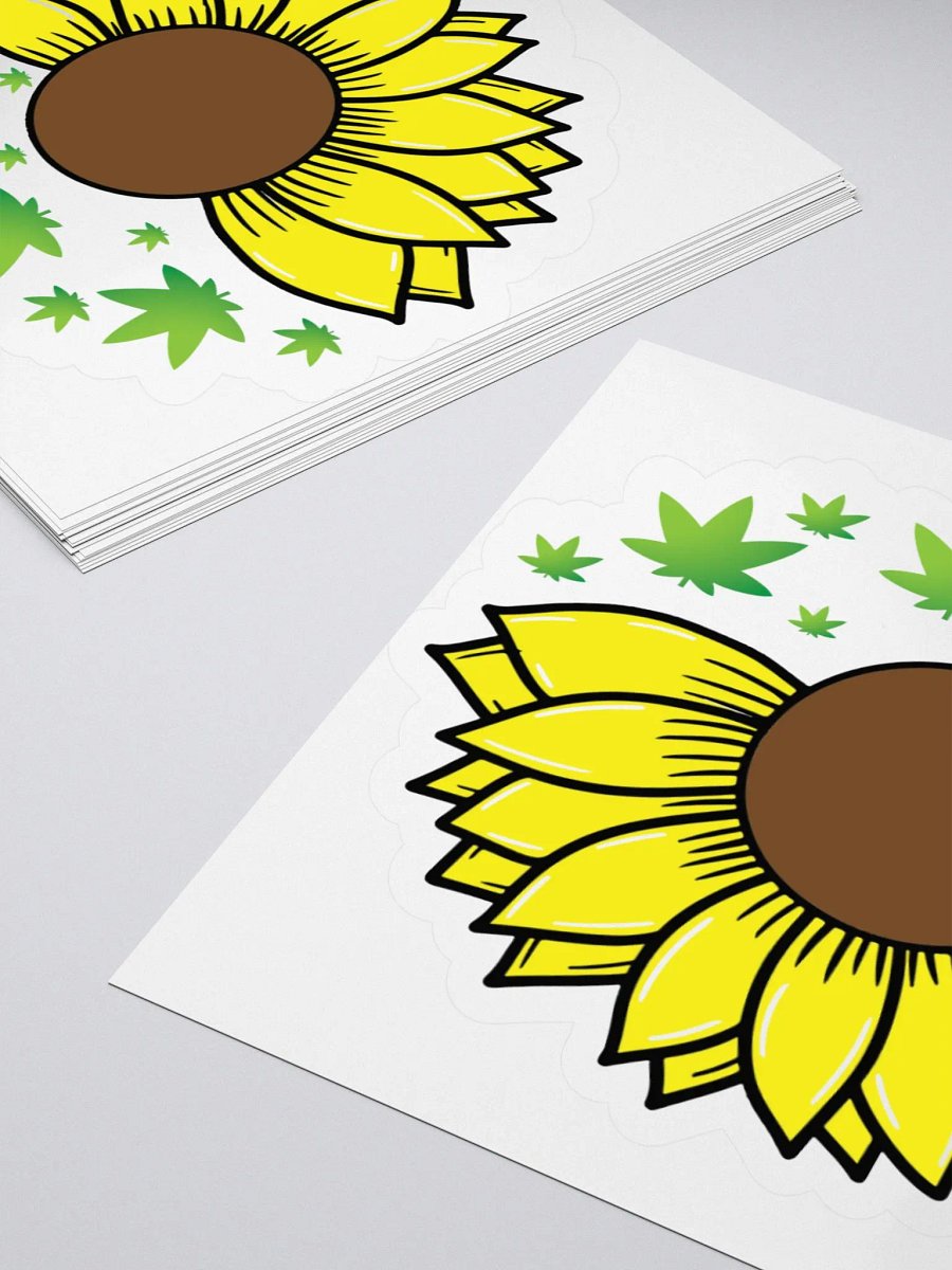 Sun "flower" Sticker product image (4)