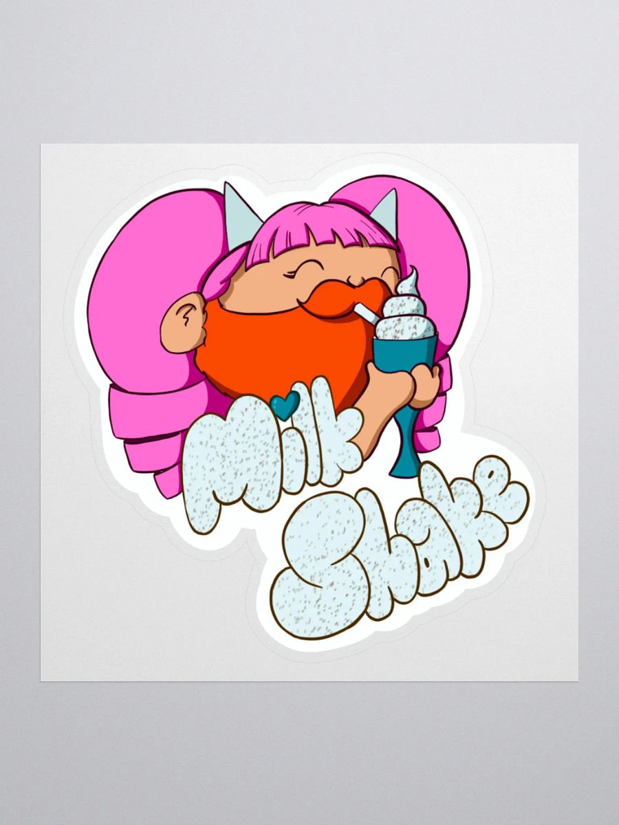 UWU Ginger Milk Shake Sticker product image (1)