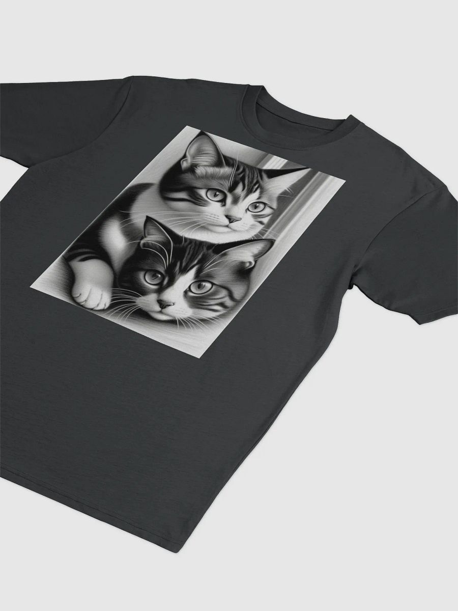 Striped Feline Duo Men's Tee product image (3)