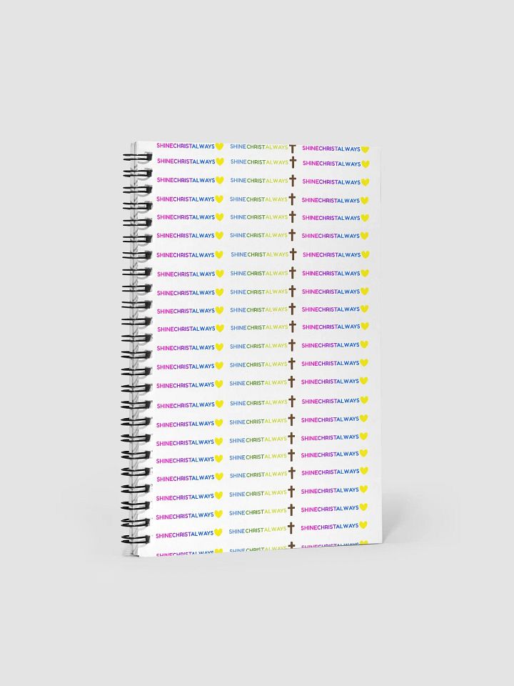 Shine Christ Always notebook product image (1)