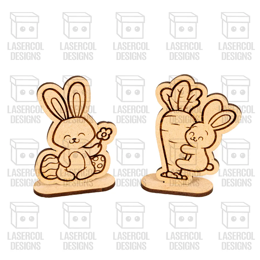 Easter Cutouts With Base Set 3 - Laser Cut Files product image (5)