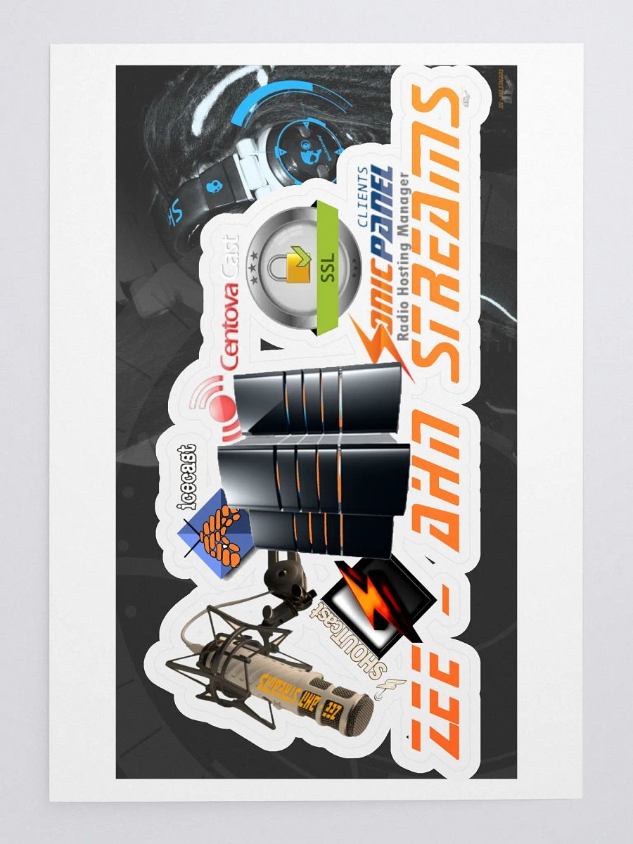 ZEE - Kiss Cut Sticker Sheet with Background product image (3)