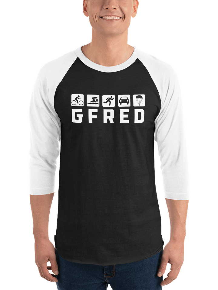 Gfred Logo Baseball Tee product image (1)
