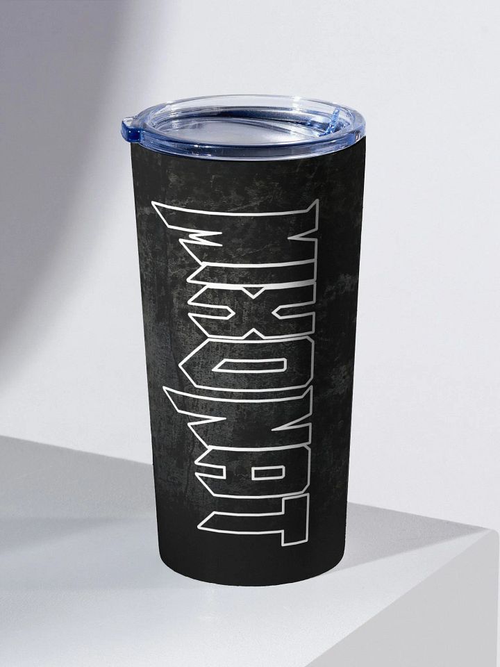 MixoNat White Outline 20oz Stainless Tumbler product image (1)