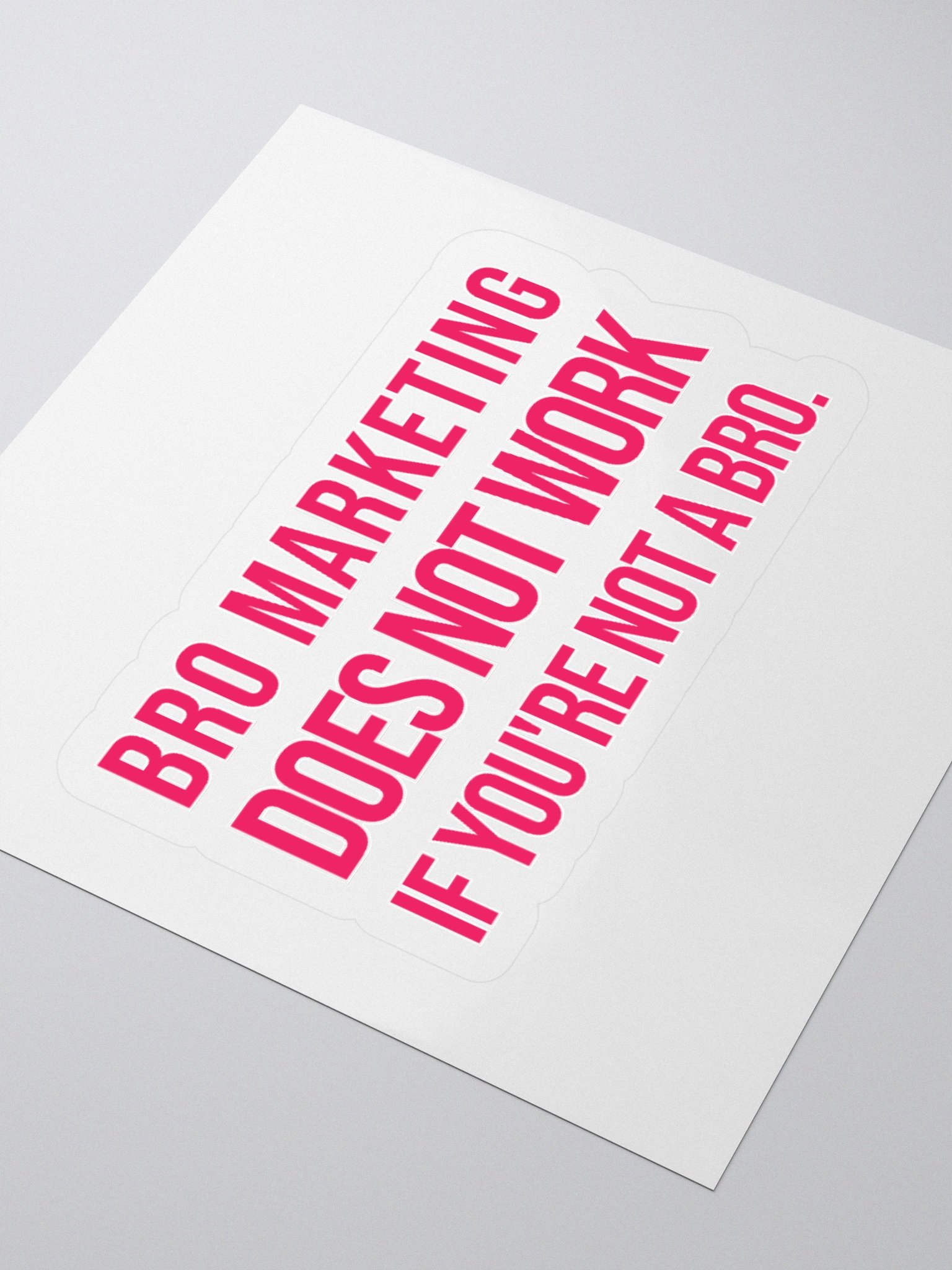 Bro Marketing Sticker product image (3)