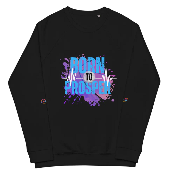 Born to Prosper Organic Sweatshirt product image (2)
