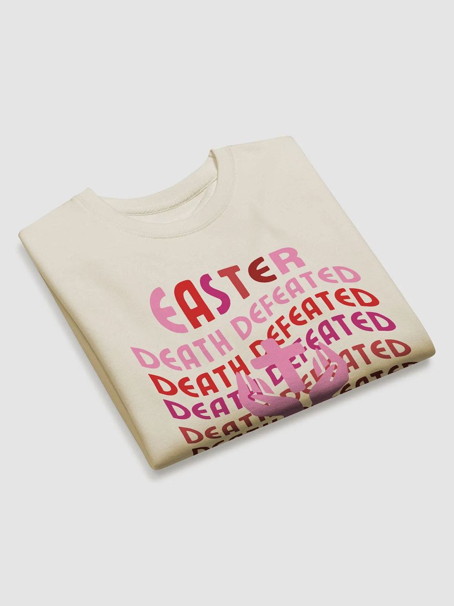 EASTER: Death Defeated, Christian Faith, Heritage Sweater product image (3)