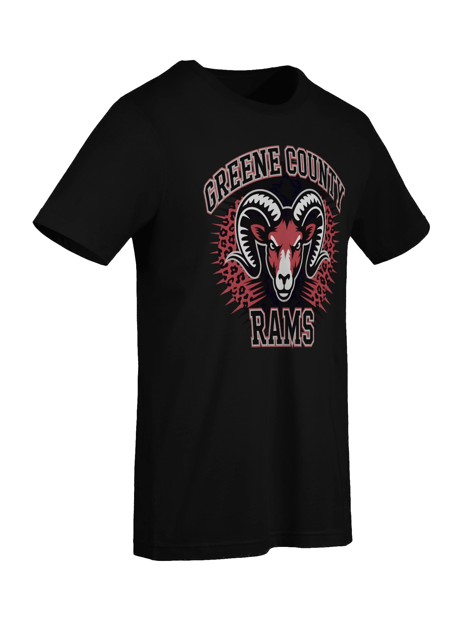 Greene County Rams Stylized T-Shirt product image (25)