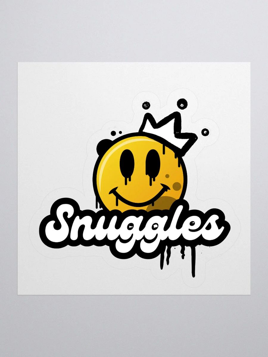 Snuggles Smiley Face Sticker product image (3)