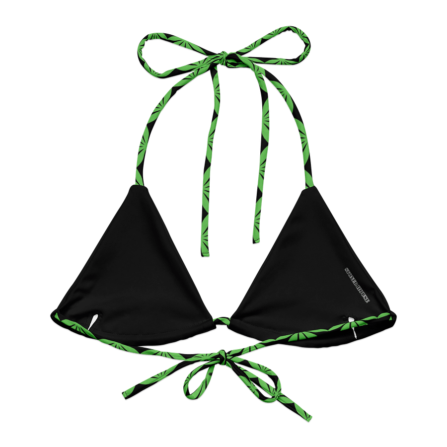Eco-Chic Green Dream Recycled Bikini Top product image (1)