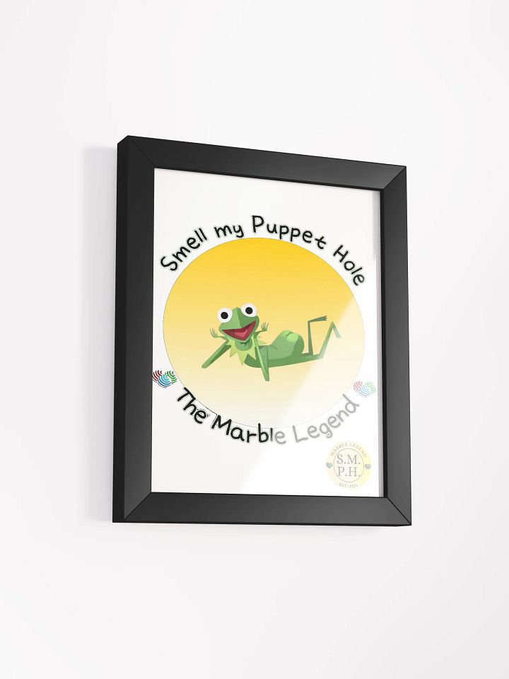 SMELL MY PUPPET HOLE PICTURE FRAME product image (9)
