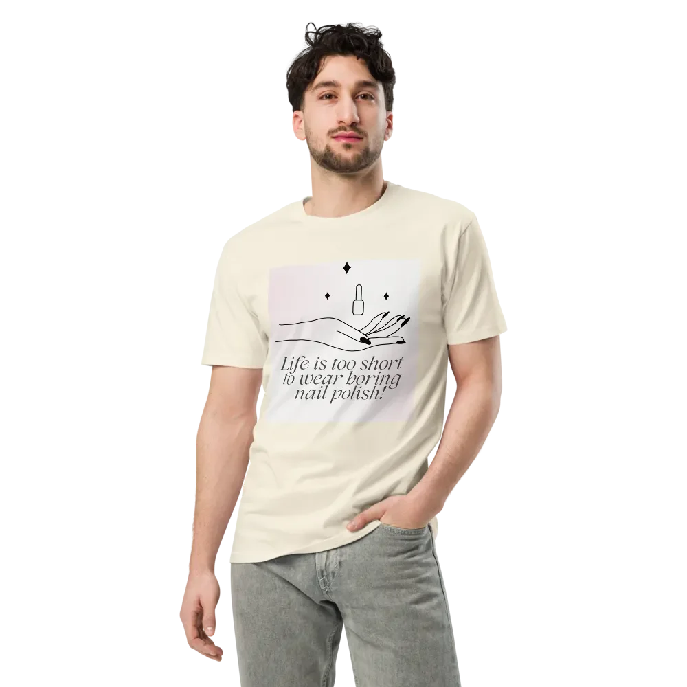 Vibrant Nail Polish Lover T-Shirt product image (3)