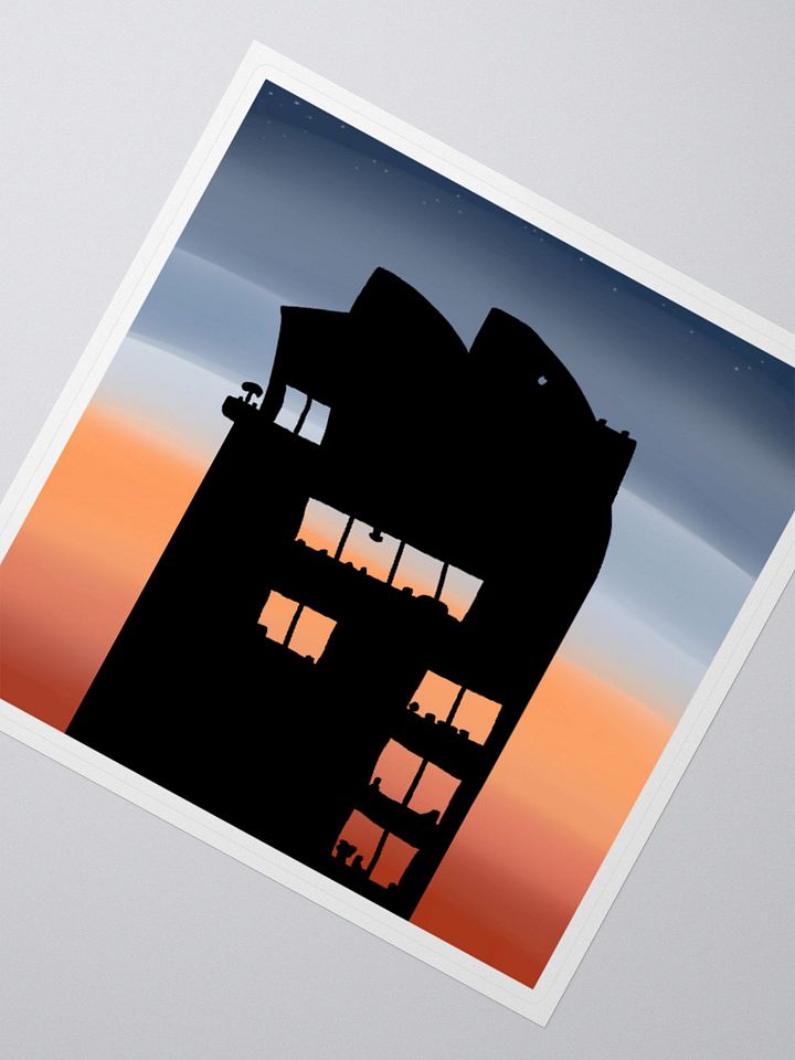 Sticker Club [January] Sunset in São Paulo product image (2)
