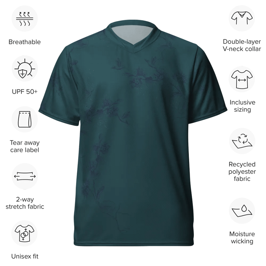 Unisex T shirt with hummingbird Design.  Ideal for the nature lover. Dark teal color product image (9)
