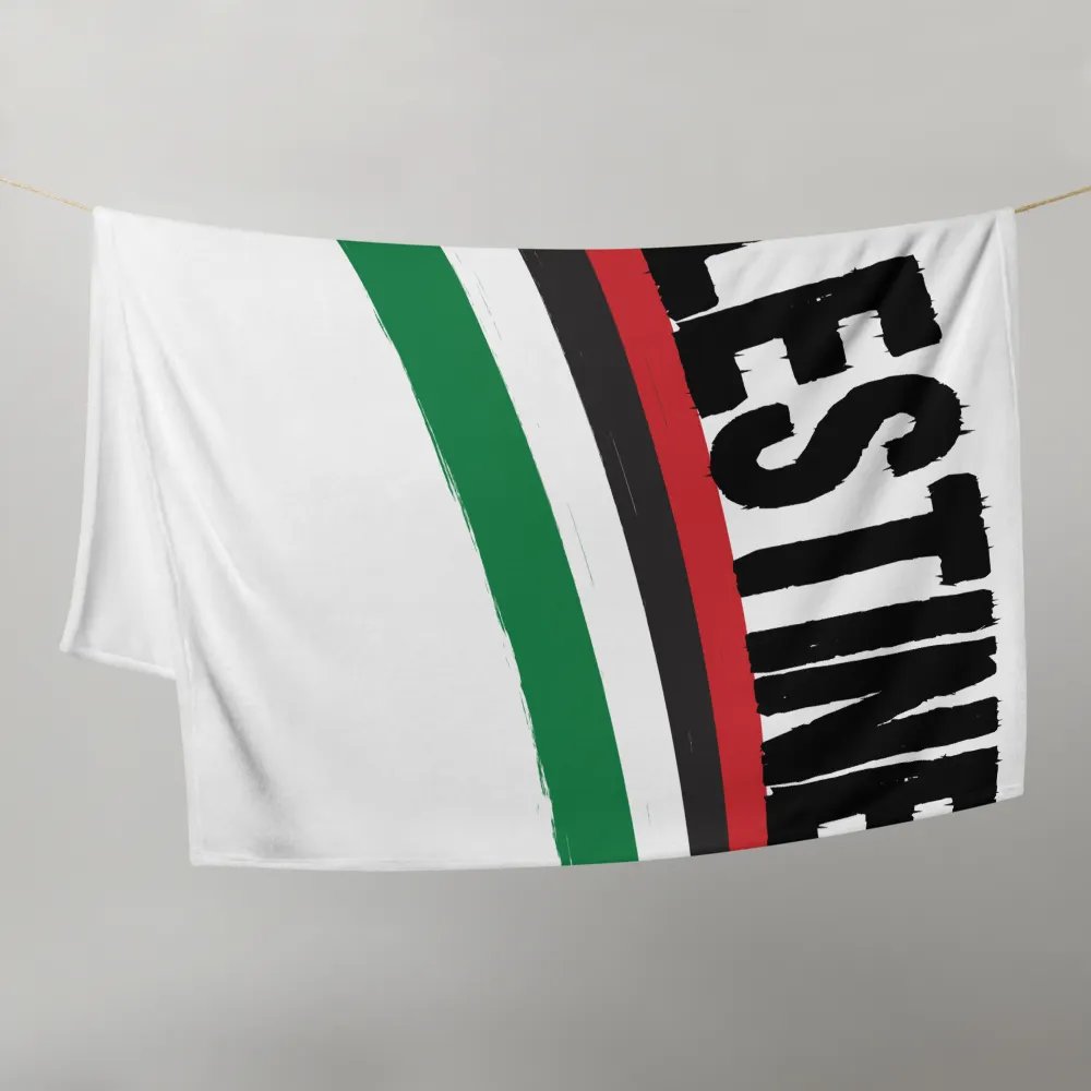 Palestine - Free Palestine - Throw Blanket product image (11)