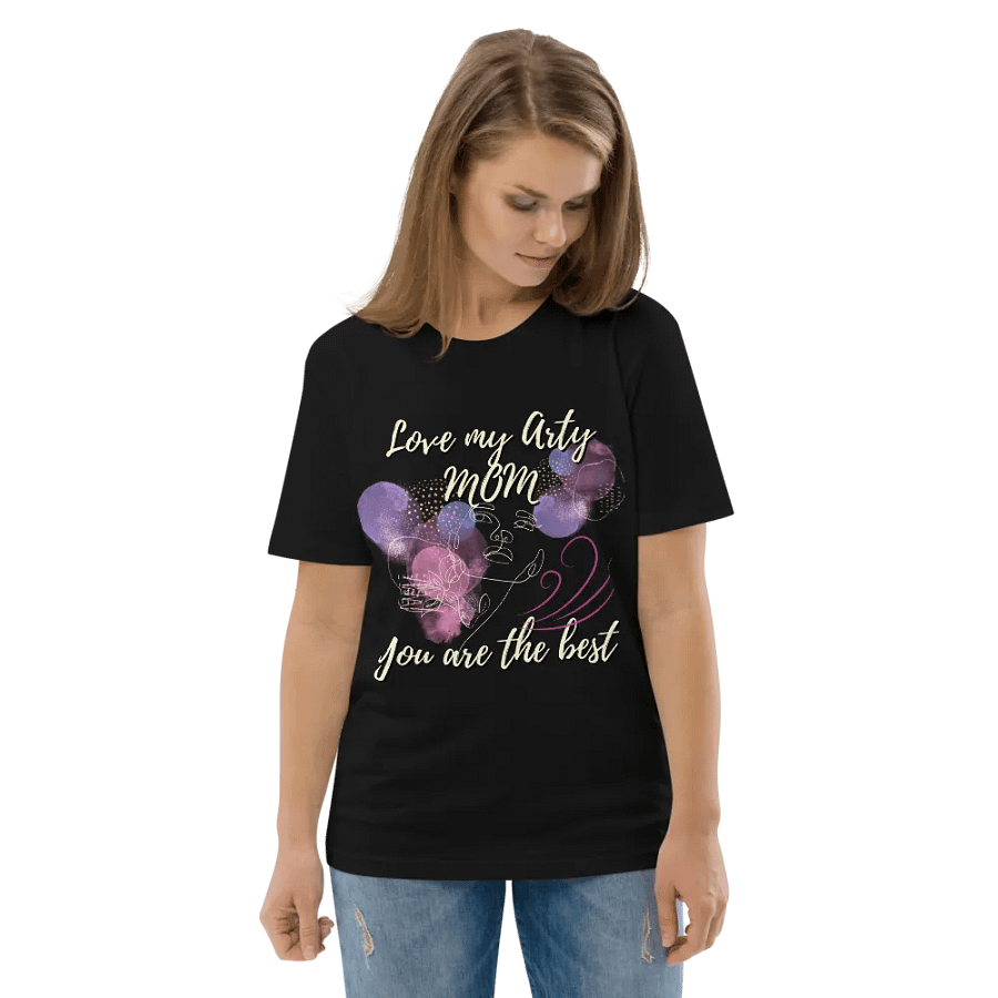 Womens t shirt ' Love my Arty Mom