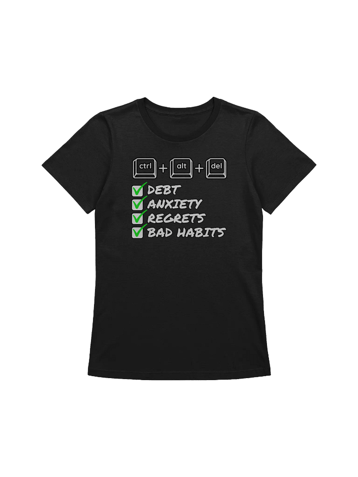 CTRL + ALT + DEL Women's T-Shirt product image (1)
