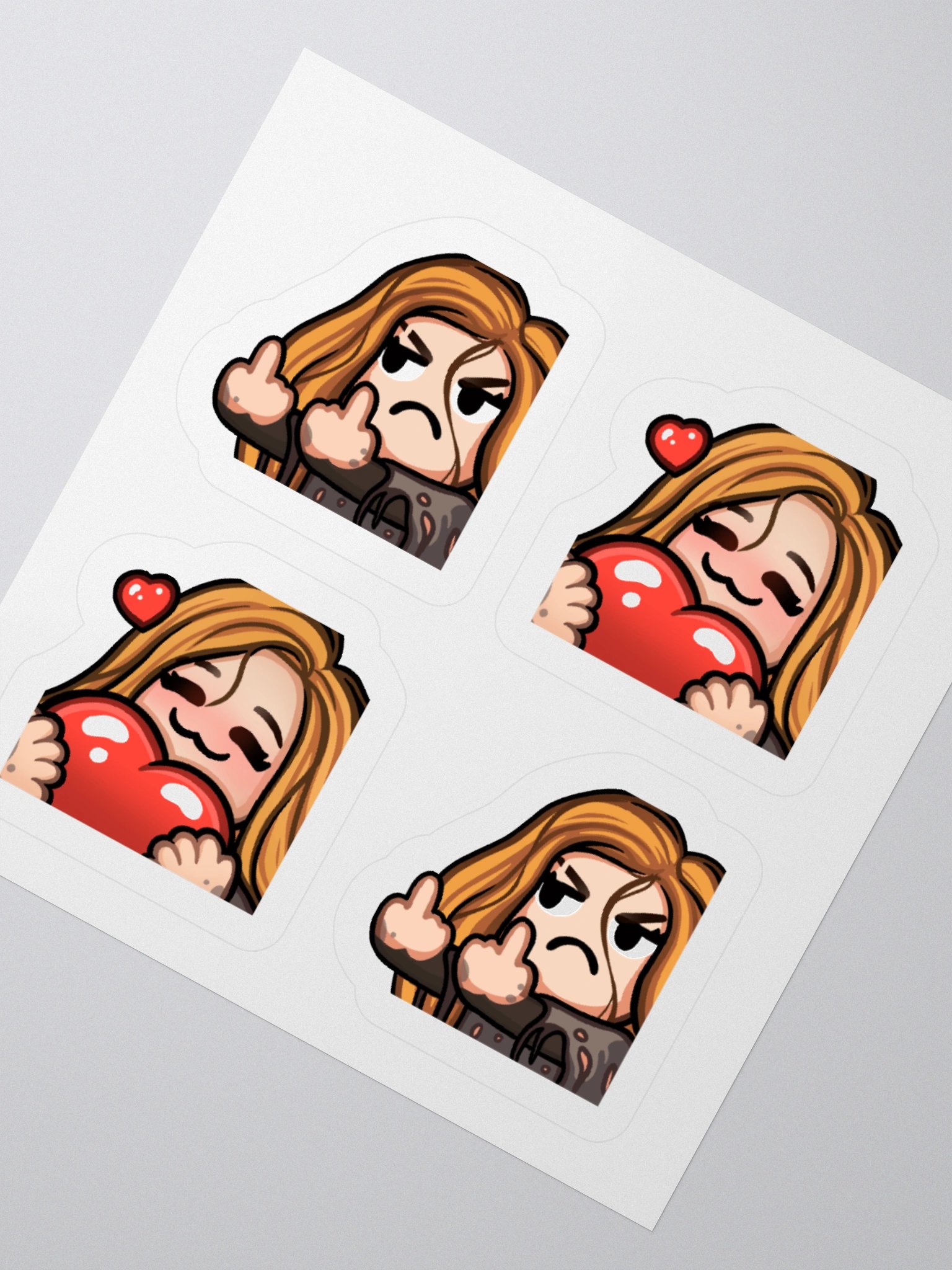 Love and Finger Emote Stickers product image (4)