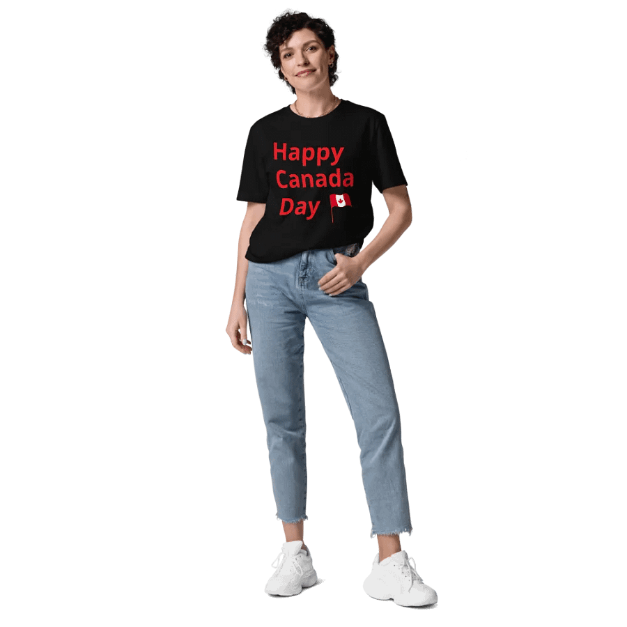 Happy Canada Day Celebration Organic Tee product image (18)