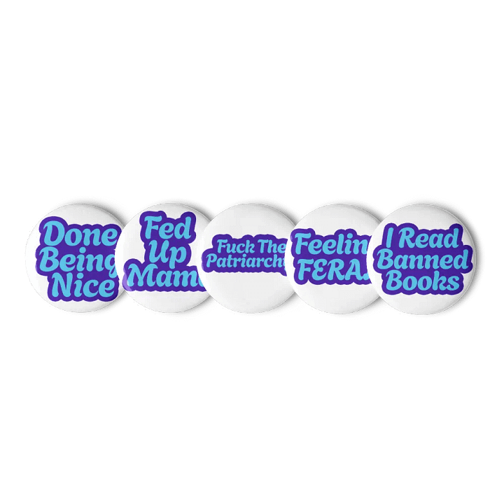 Rebel Chic Pin Button Set product image (1)