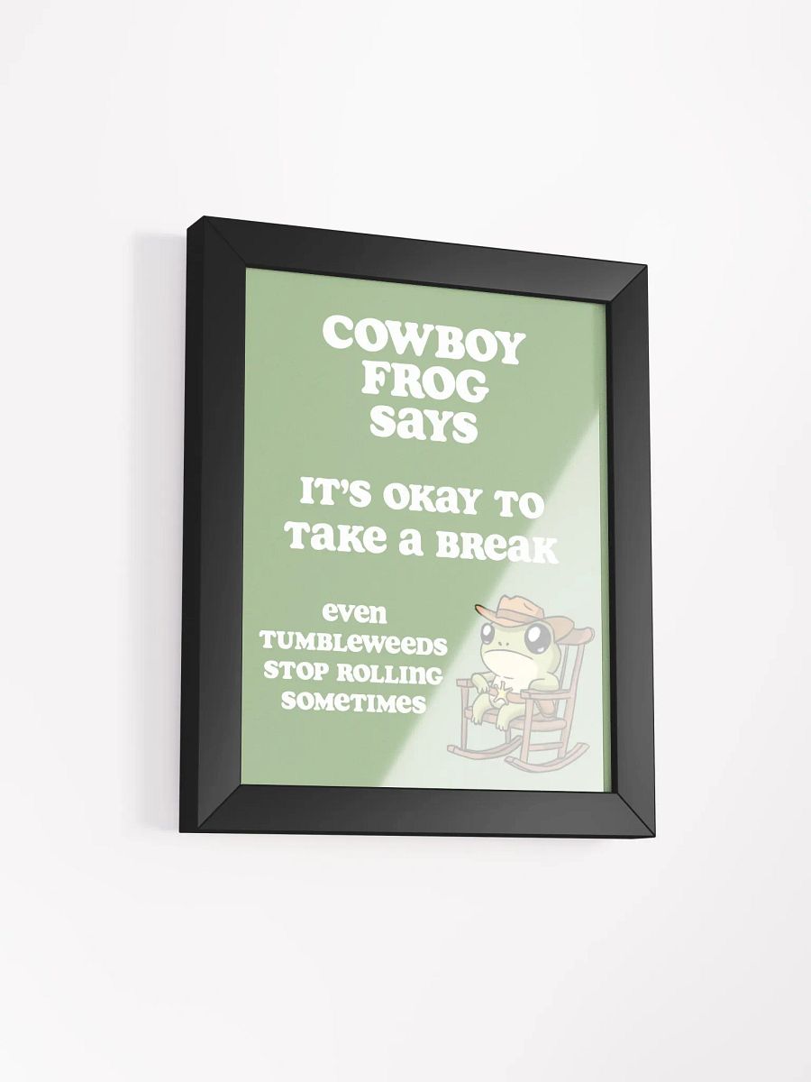 Cowboy Frog - Tumbleweeds Poster product image (6)