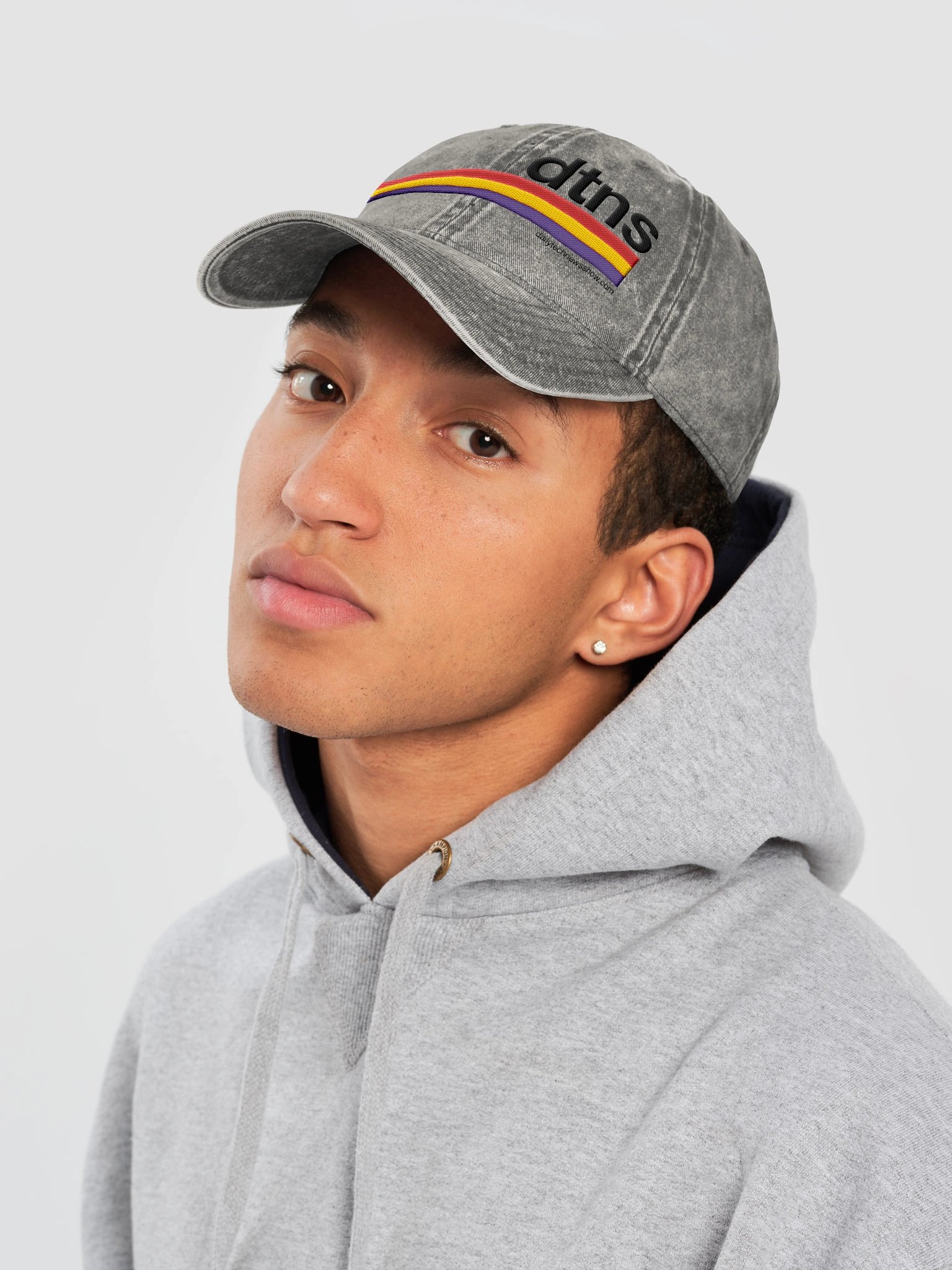 DTNS Rainbow-logo Hat product image (5)