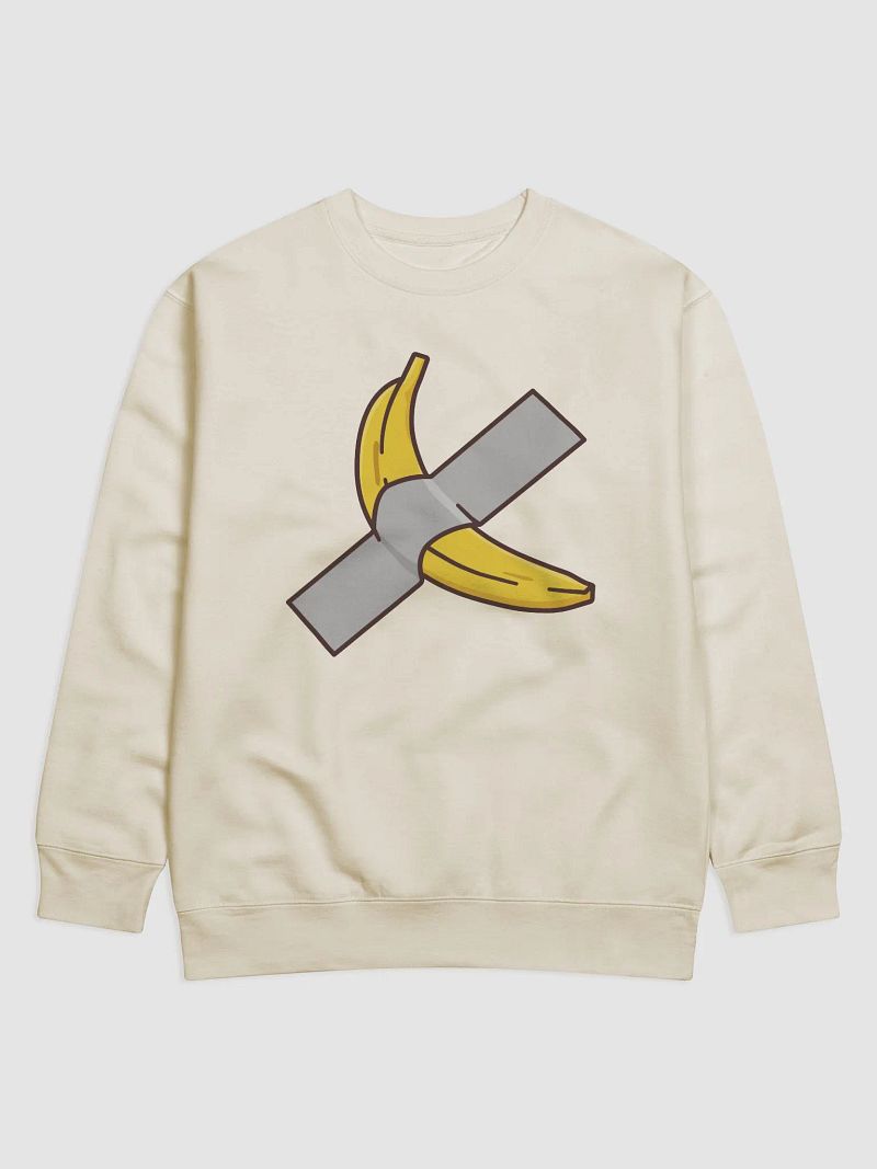 Duct Tape Banana Cartoon Premium Sweatshirt