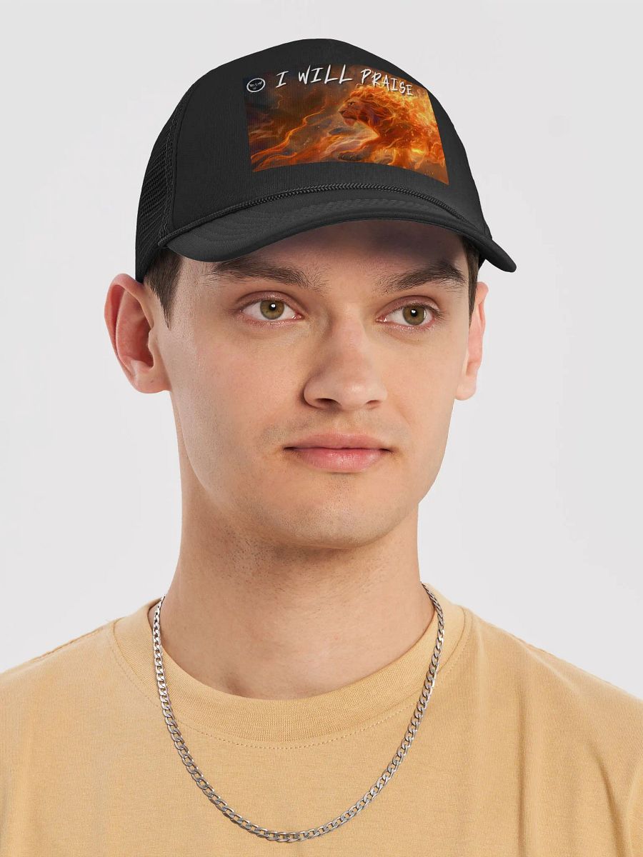 I Will Praise Foam Trucker Hat product image (5)