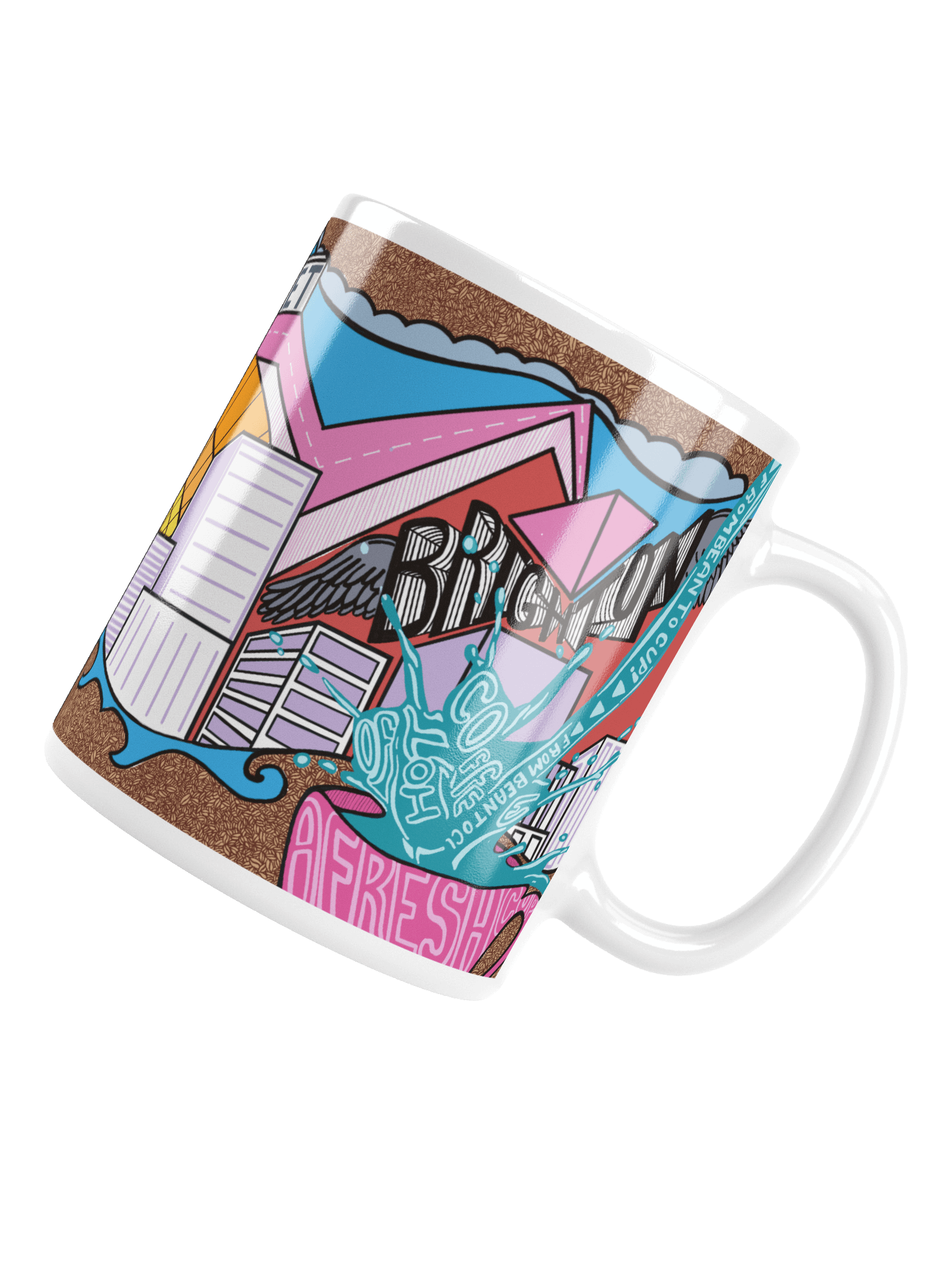 Blaker Street Cityscape Mug product image (13)
