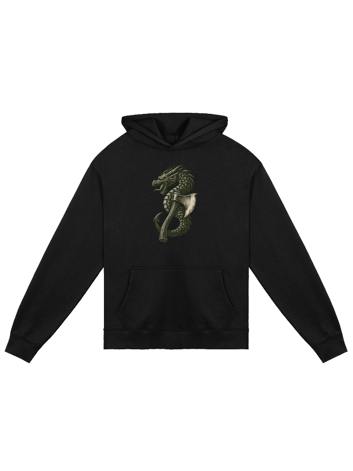 Rugged Sportsmen Nordic Dragon Axe Oversized Hoodie product image (1)