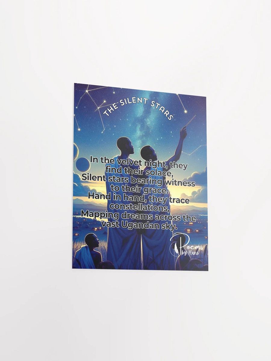 The Silent Stars Poetry Poster. Africa Pride 2024. LGBTQ Gay Pride product image (3)