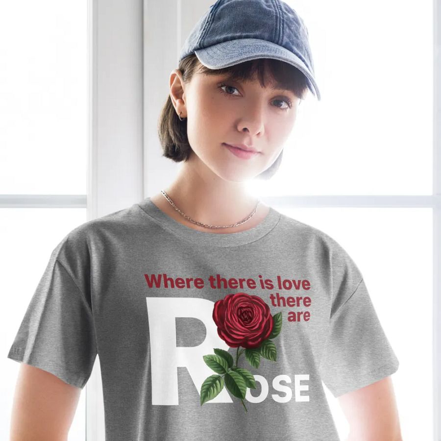 BUIII: Where there is love, there are rose Crop Tops product image (11)