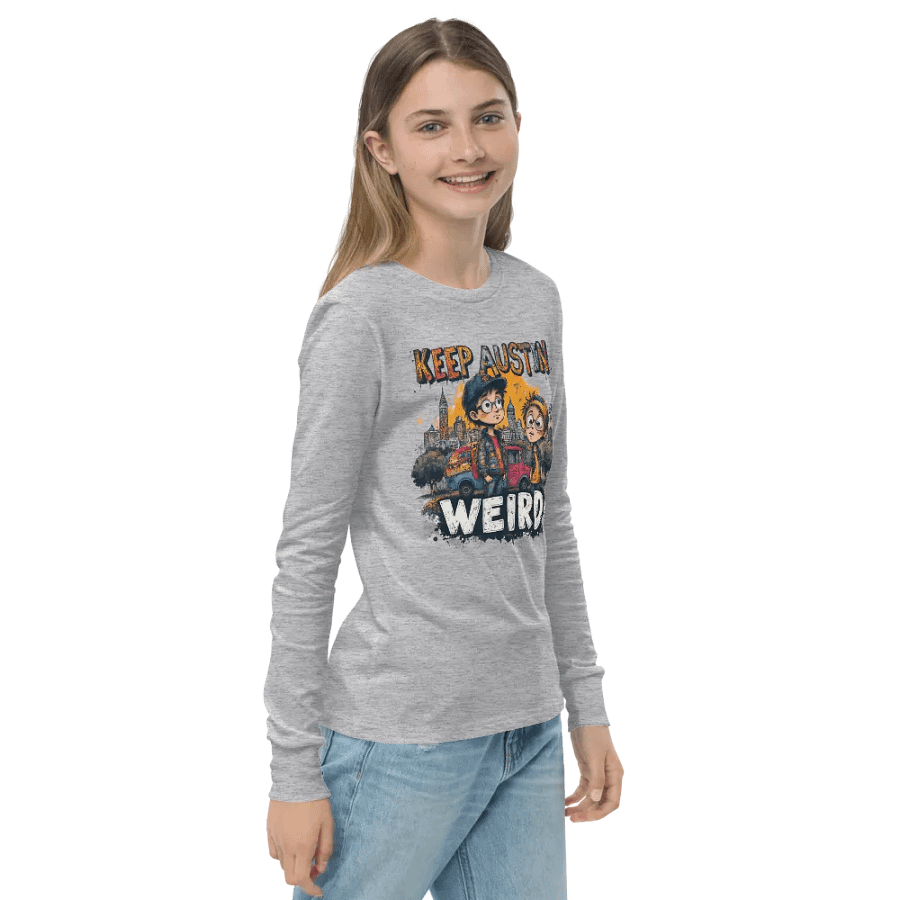 Austin Weird Youth Long Sleeve Tee product image (23)