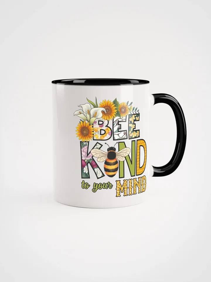 Bee Kind to Your Mind Accent Mug product image (1)