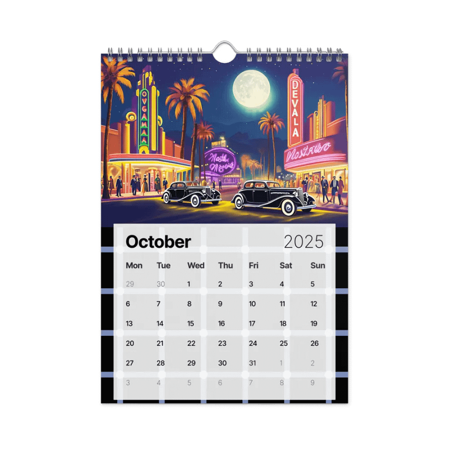 Vintage Images 2025 Calendar product image (12)
